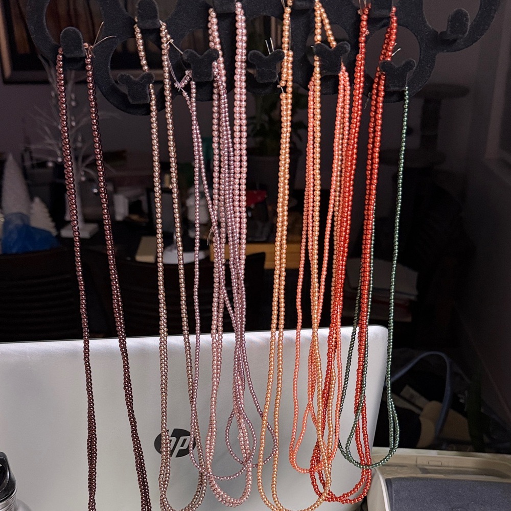 Colorful Beaded Strands
